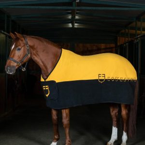 Bicolour anti-pilling fleece rug