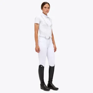 Jersey S/S Competition Shirt w/Embroidery Print