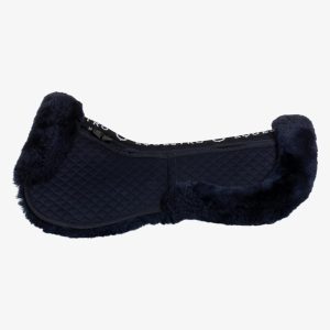 Cotton pad with pockets and sheepskin