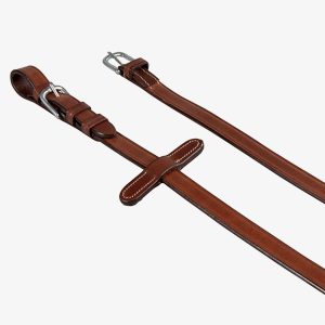 Equestro Rubber Reins For English Bridle