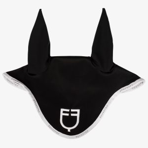 Equestro Fly Veil In Technical Fabric With Logo Full