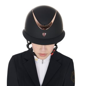 Equestro Galaxy Helmet with Shiny frame and wide visor