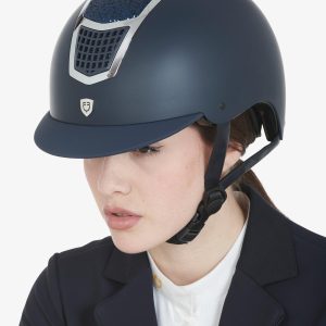 Equestro Helmet With RhineStones