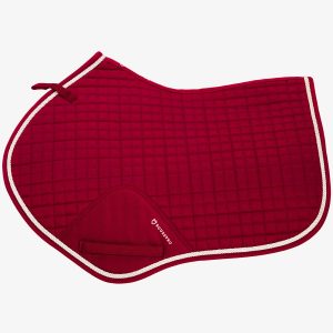 Equestro Shaped Jumping Saddle Pad In Cotton