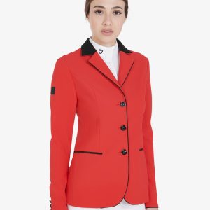 Equestro Womens's Three-Button Competition Jacket