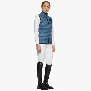 Nylon Zip Quilted Vest