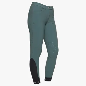 Perforated Jersey Insert Riding Breeches
