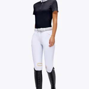 Jersey/Mesh Insert S/S Zip Competition Polo