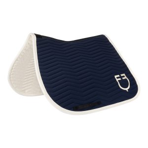 Wave Quilting Jumping Saddle Pad