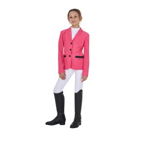Perforated Girl Riding Jacket
